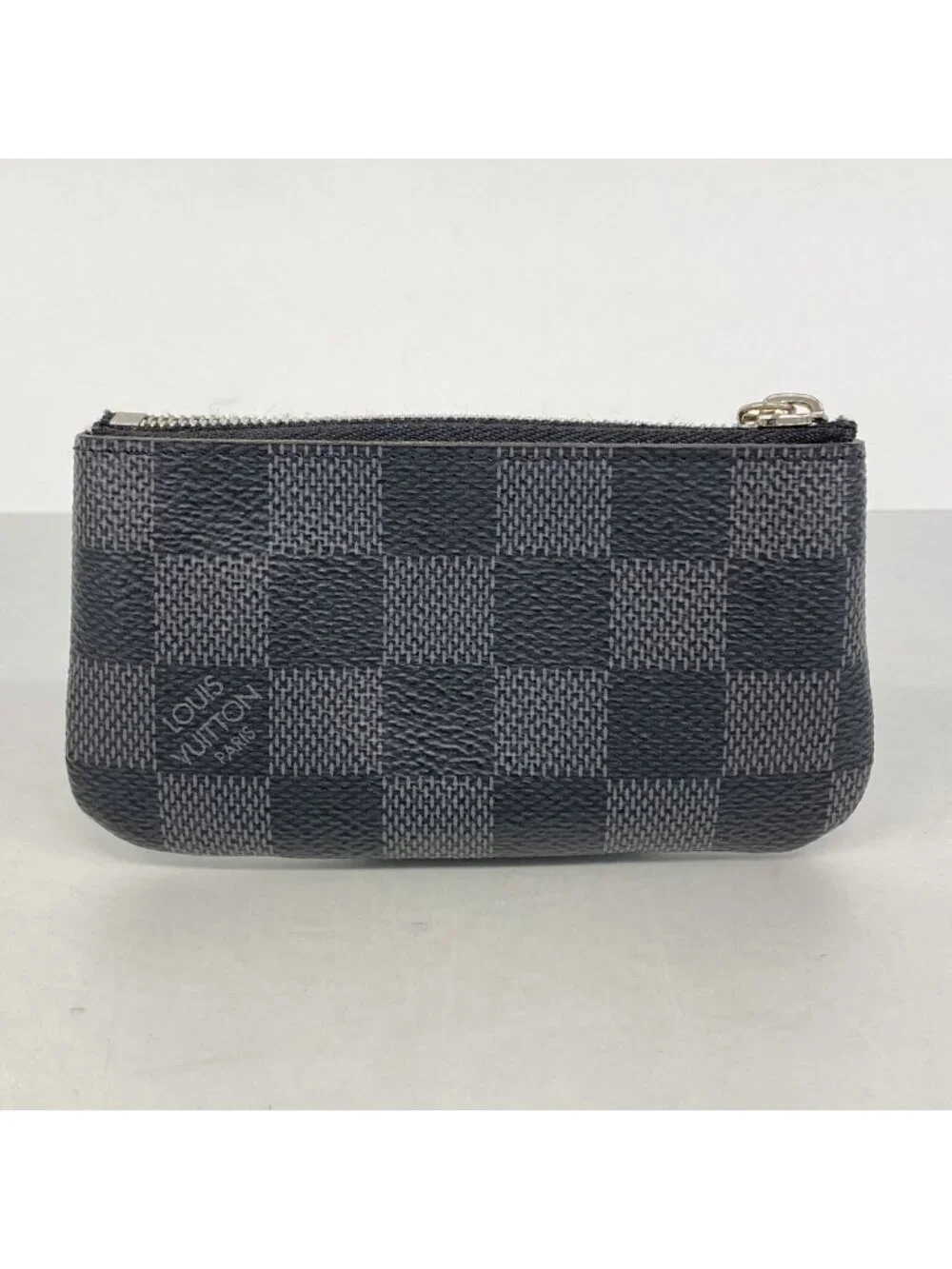 Louis Vuitton Coin Purse Damier Graphite Pochette Cles Black
